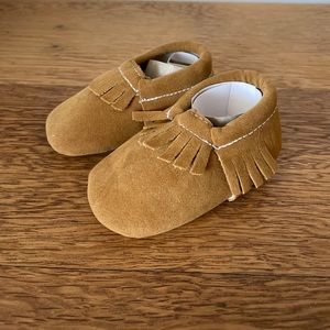 Baby Moccasins size 2, never worn